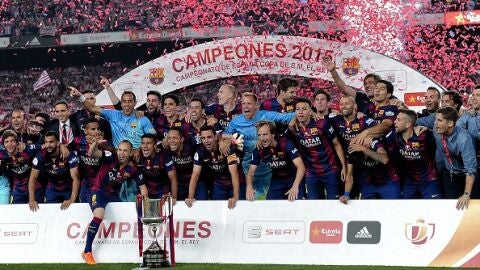 El FC Barcelona gana la Copa del Rey 2015