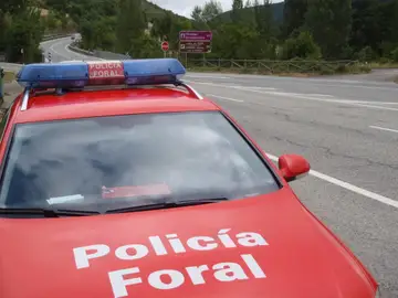 Coche de la Policía Foral de Navarra Coche de la Policía Foral de Navarra