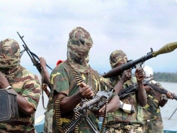 Rebeldes de la Organización Terrorista Boko Haram