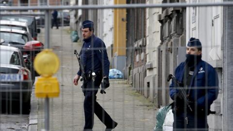 Agentes de la Polic&iacute;a de B&eacute;lgica