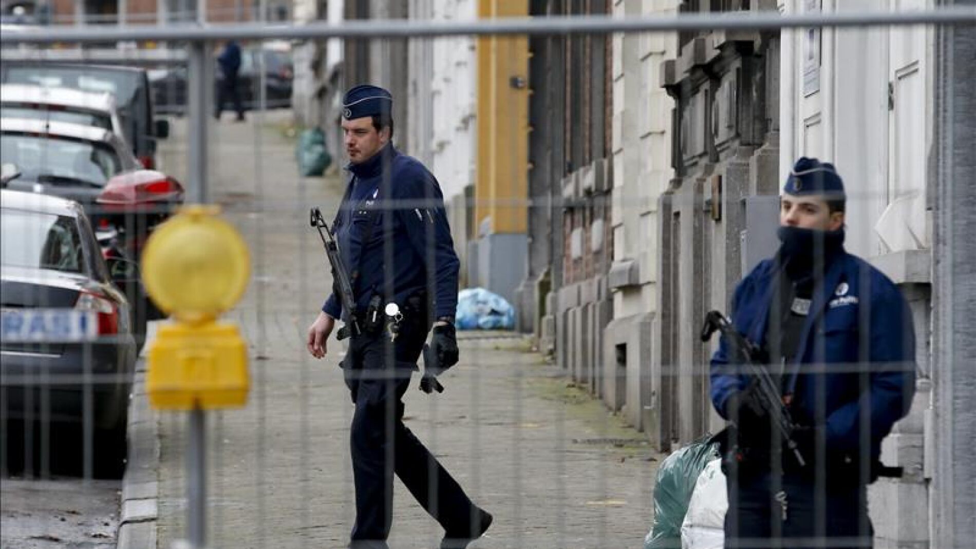 Agentes de la Polic&iacute;a de B&eacute;lgica