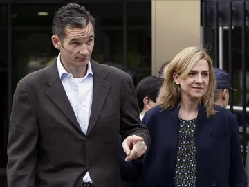 La infanta Cristina e Iñaki Urdangarín La infanta Cristina e Iñaki Urdangarín