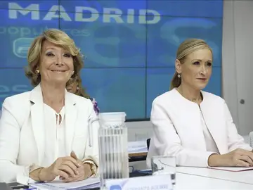 Esperanza Aguirre y Cristina Cifuentes Esperanza Aguirre y Cristina Cifuentes