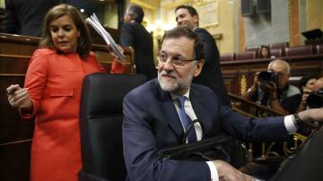 Mariano Rajoy, en el Congreso de los Diputados