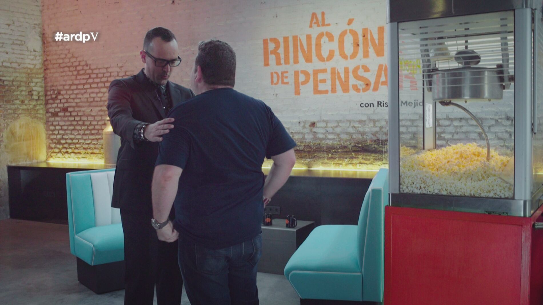Risto Mejide recibe a Alberto Chicote en 'Al rinc&oacute;n de pensar'