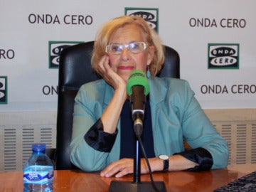 Manuela Carmena, alcaldesa de Madrid, en Onda Cero