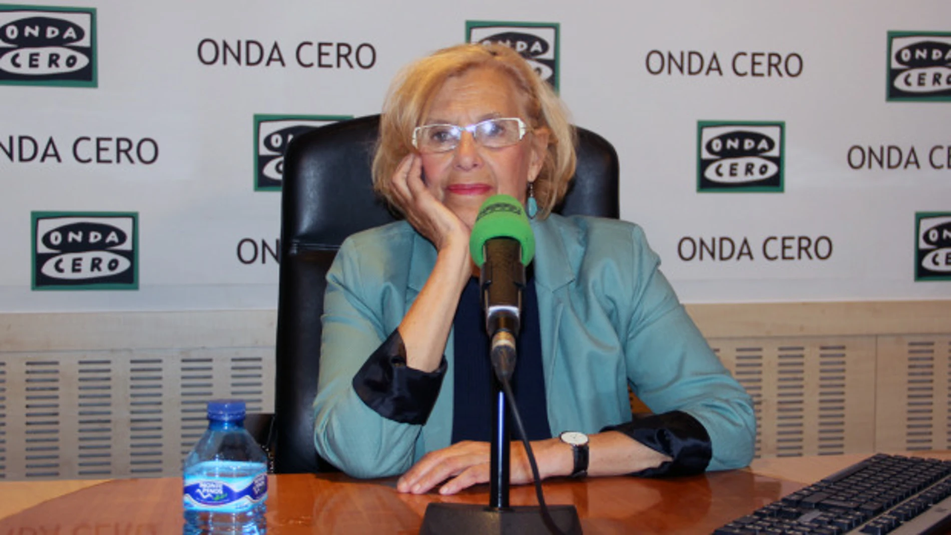Manuela Carmena, alcaldesa de Madrid, en Onda Cero Manuela Carmena, alcaldesa de Madrid, en Onda Cero