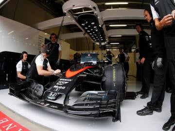 El morro corto del McLaren