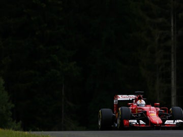 Vettel, en el GP de Austria