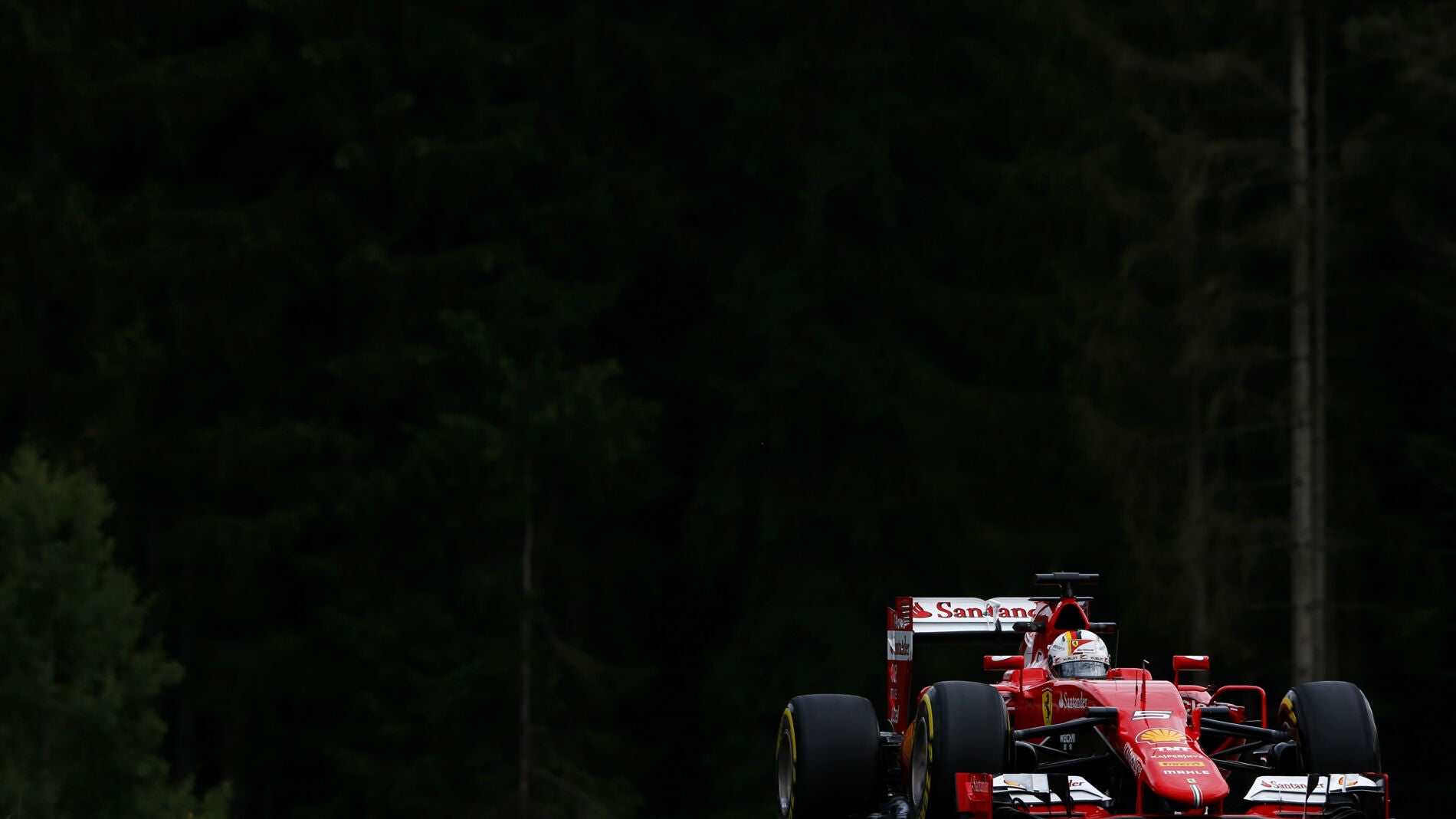 Vettel, en el GP de Austria