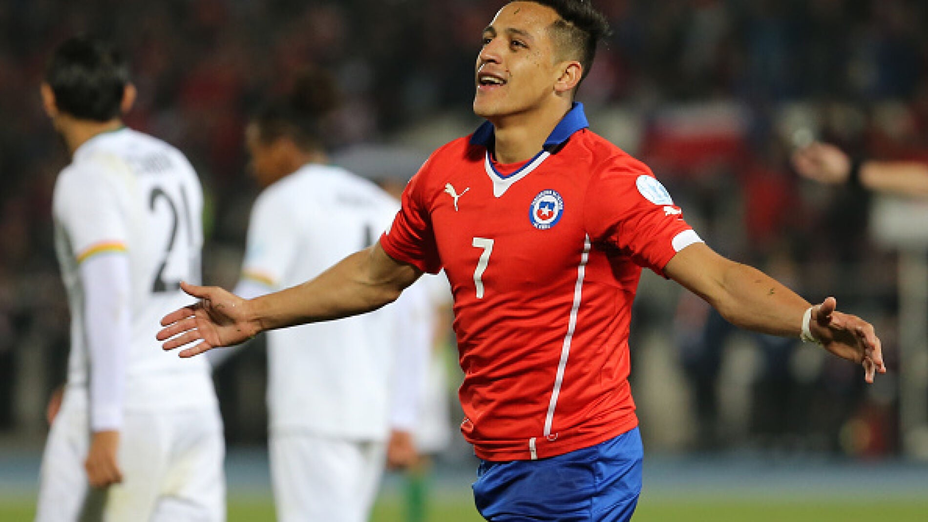 Goleada de Chile liderada por Alexis