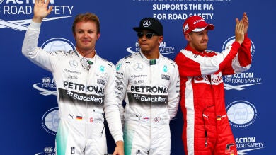 Hamilton consigue en Austria su pole número 45 con Alonso y Sainz fuera en Q2