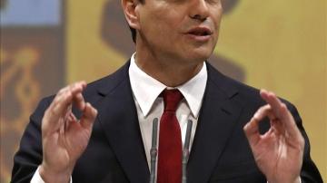 El secretario general del PSOE, Pedro Sánchez