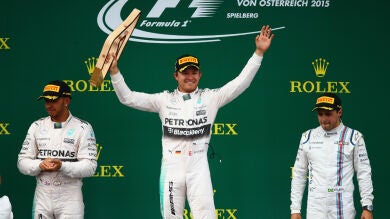 Rosberg logra la victoria en Austria con los dos McLaren y Sainz fuera de combate