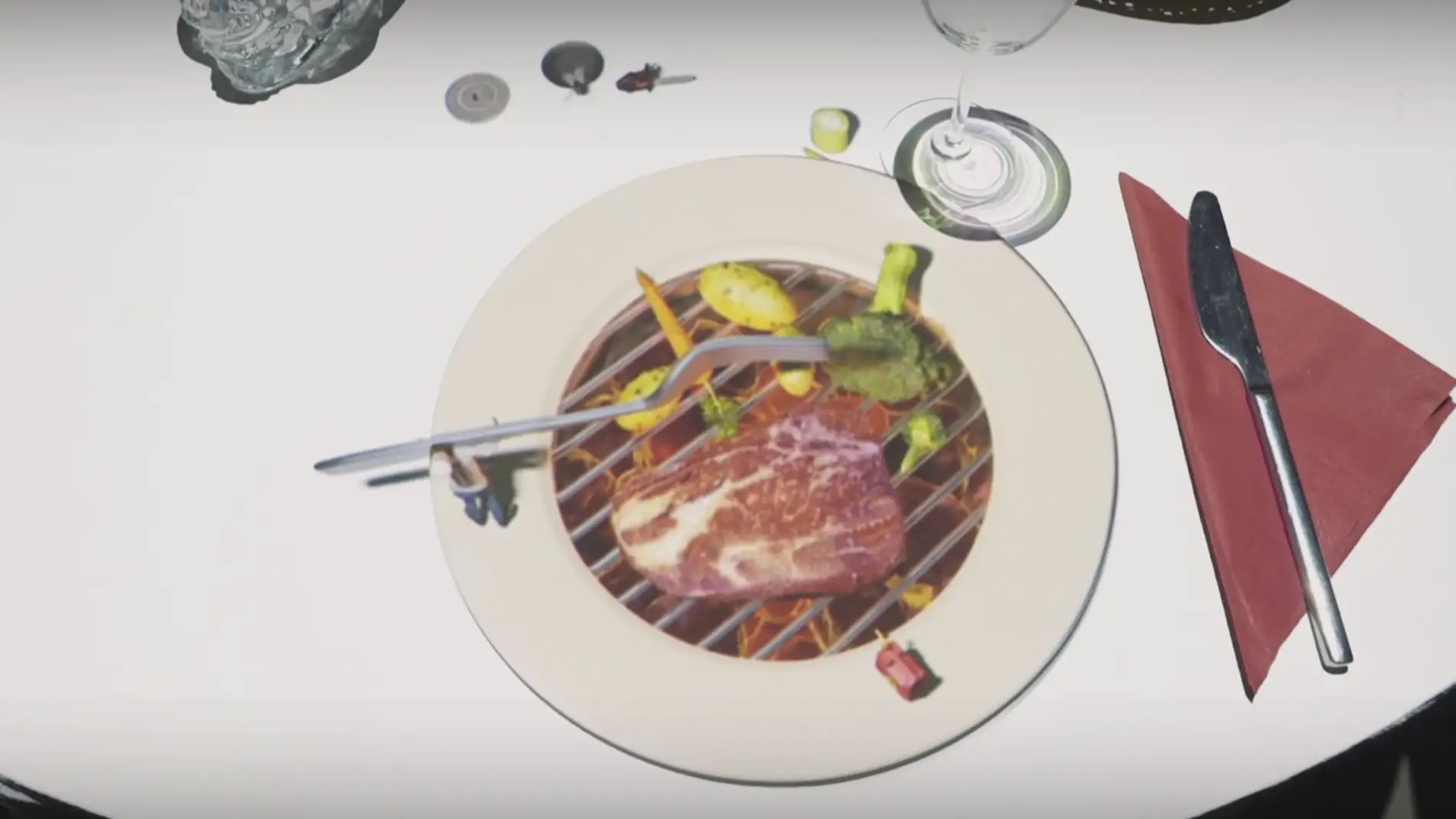 Le petit chef, un vídeo genial de 'gastromapping'.