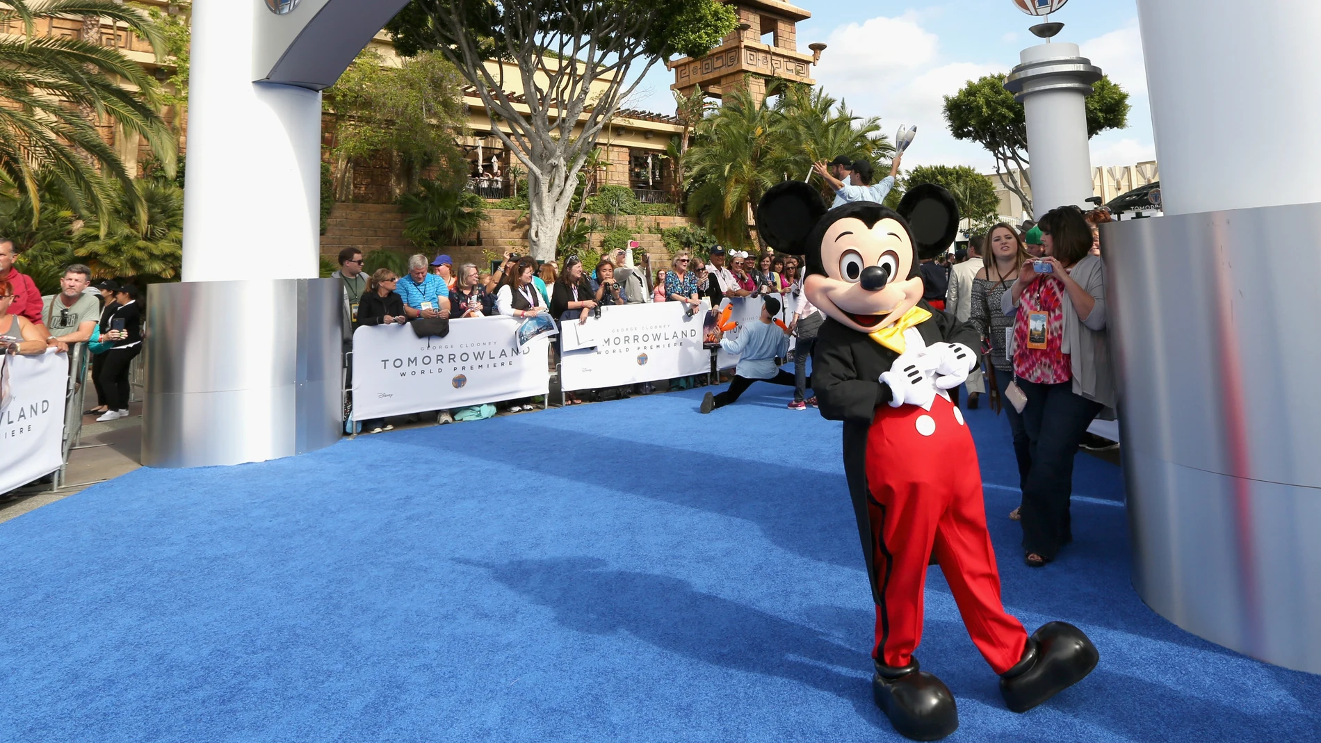 Mickey Mouse, en DisneyLand Mickey Mouse, en DisneyLand