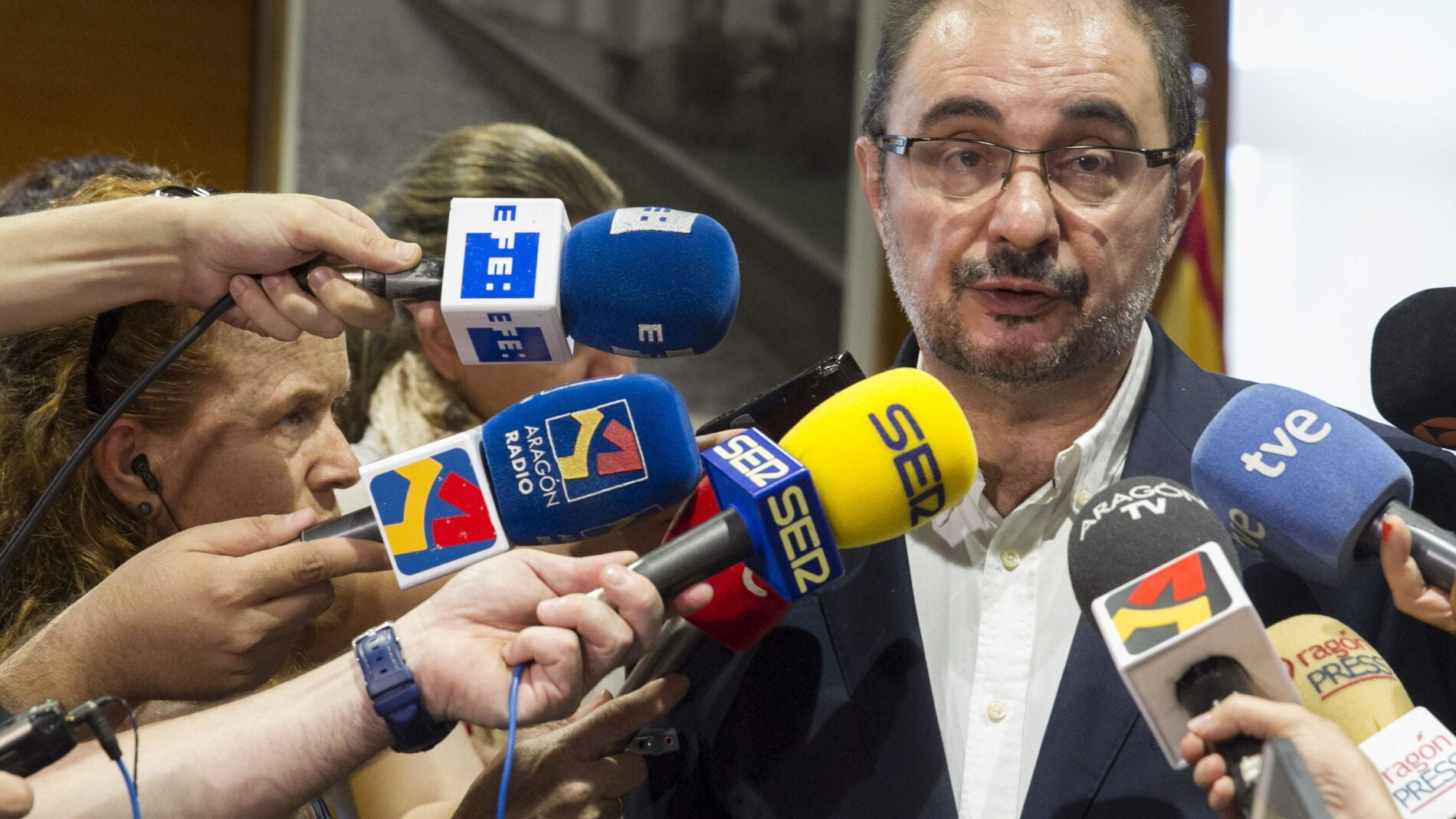 El PSOE se ve presidente de Arag&oacute;n "a falta de unos flecos"