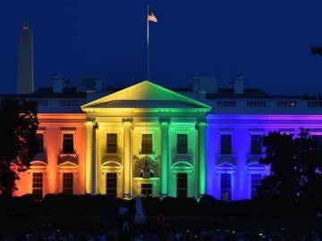 La Casa Blanca se tiñe de color arcoiris