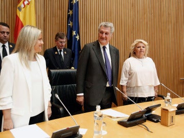 Jesús Posada junto a la presidenta de la Fundación Víctimas del Terrorismo, María del Mar Blanco (i), y Ángeles Pedraza Jesús Posada junto a la presidenta de la Fundación Víctimas del Terrorismo, María del Mar Blanco (i), y Ángeles Pedraza