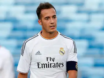 Lucas Vázquez en su etapa en el Real Madrid Castilla Lucas Vázquez en su etapa en el Real Madrid Castilla