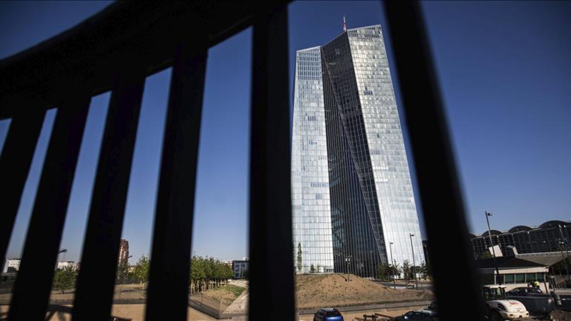 Vista de la sede del Banco Central Europeo 