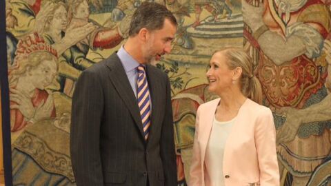 El Rey Felipe VI recibe a Cristina Cifuentes, presidenta de la Comunidad de Madrid