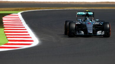 Rosberg manda en los Libres 2 de Gran Bretaña por delante de los Ferrari