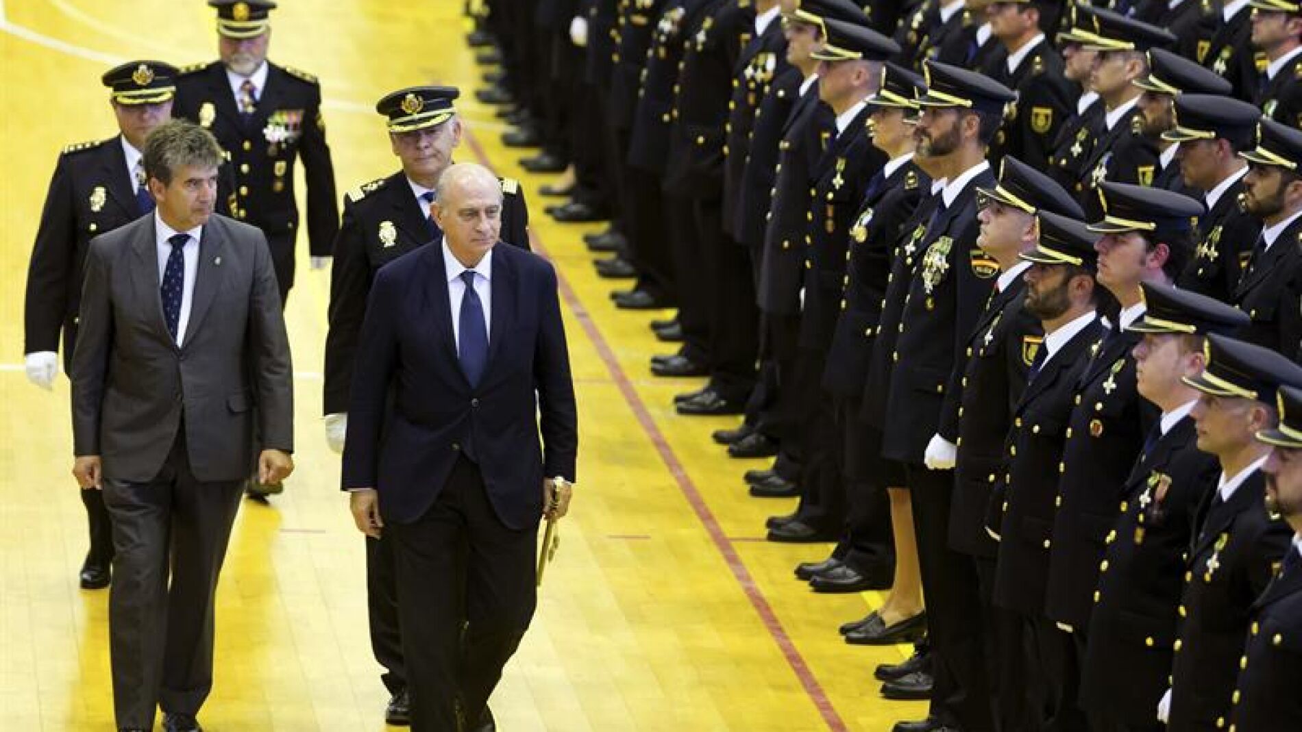 El ministro del Interior, Jorge Fern&aacute;ndez D&iacute;az