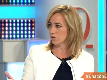Carme Chacón en Espejo Público Carme Chacón en Espejo Público