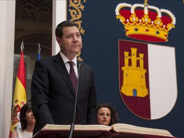  El nuevo presidente de Castilla-La Mancha, Emiliano García-Page.