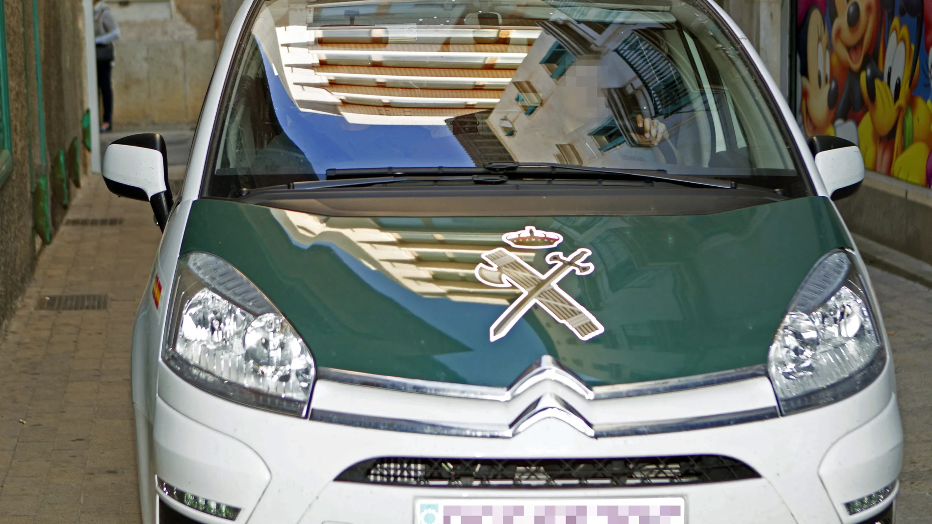 Coche patrulla de la Guardia Civil Coche patrulla de la Guardia Civil