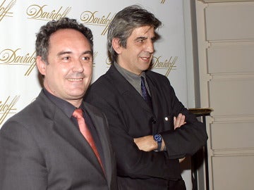Juli Soler, junto a Ferran Adrià