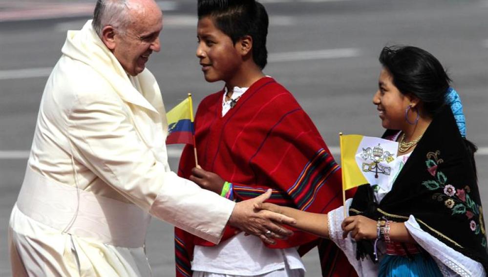 Papa Francisco en Ecuador