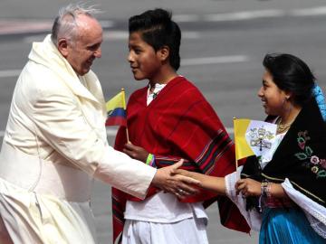 Papa Francisco en Ecuador