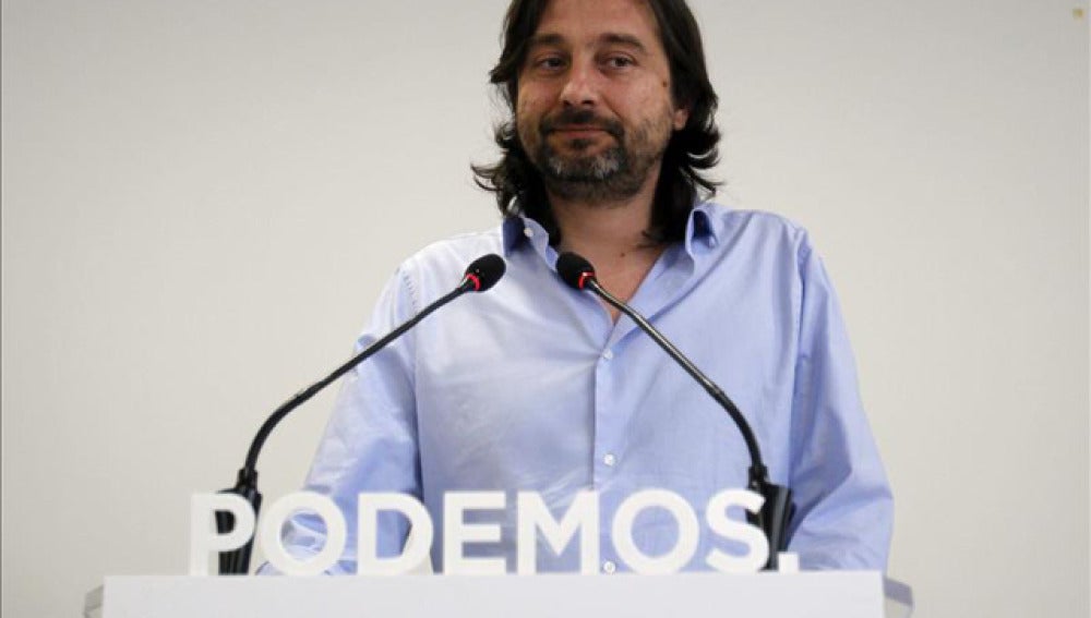 El secretario de Relaciones con la Sociedad civil de Podemos, Rafael Mayoral.