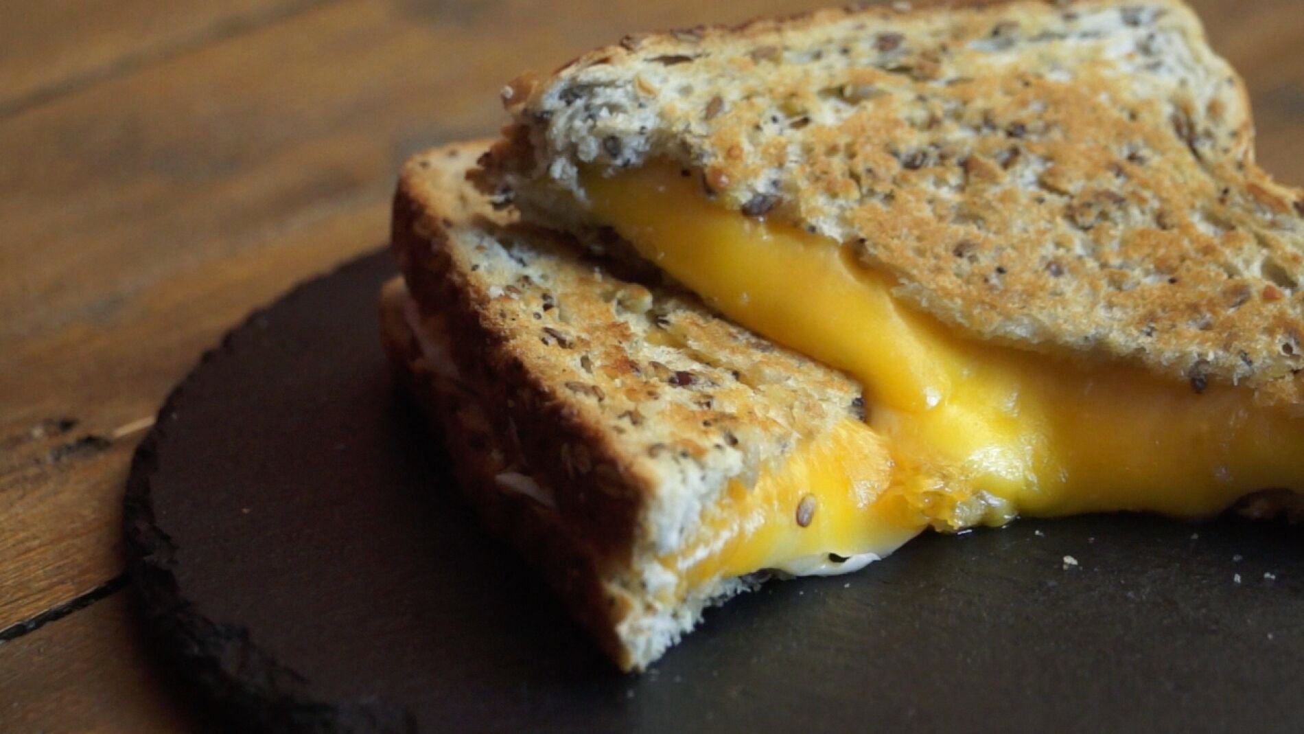 El grilled s&aacute;ndwich de Chef: un pecado.