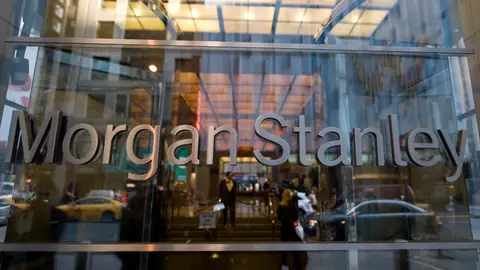 Fachada de la sede de Morgan Stanley. Fachada de la sede de Morgan Stanley.