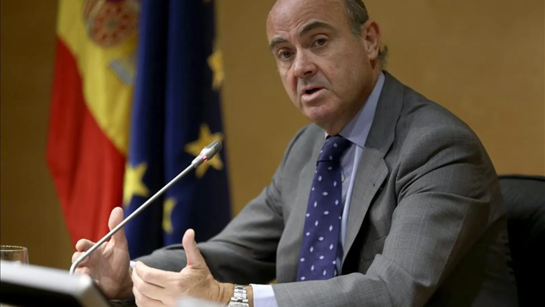 Luis de Guindos, ministro de Economía Luis de Guindos, ministro de Economía