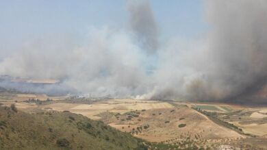 Los 150 vecinos evacuados por el incendio de Humanes vuelven a sus casas