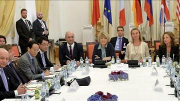 Reunión sobre las negociaciones nucleares con Irán, celebrada en el Hotel Palais Coburg en Austria