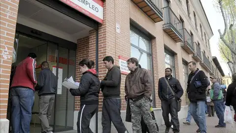 Una oficina de empleo Una oficina de empleo