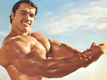 Arnold Schwarzenegger en su momento álgido Arnold Schwarzenegger en su momento álgido