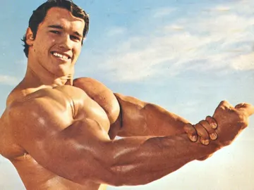 Arnold Schwarzenegger en su momento álgido Arnold Schwarzenegger en su momento álgido