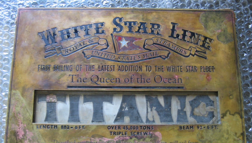 Placa del Titanic