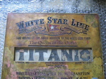 Placa del Titanic