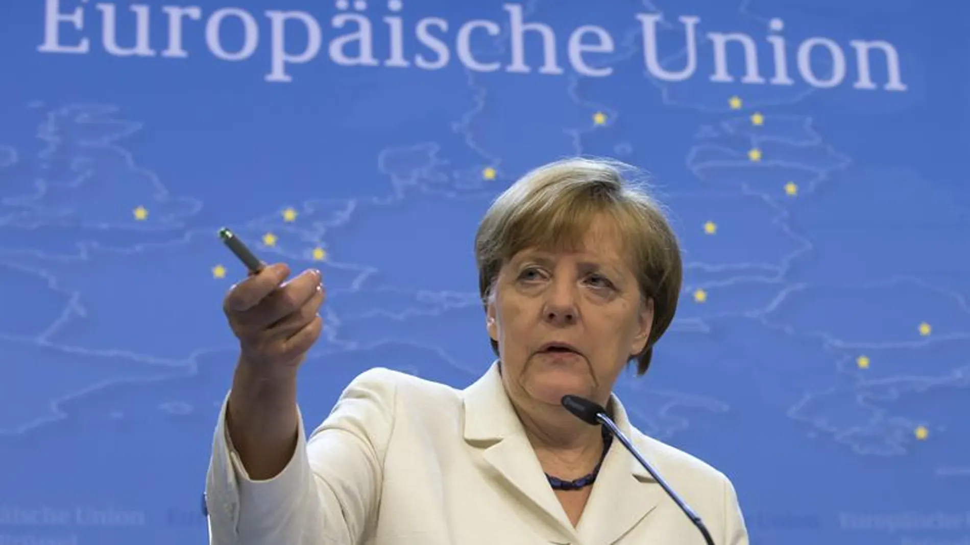 La canciller alemana, Angela Merkel La canciller alemana, Angela Merkel