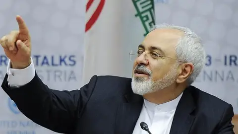 Ministro de Exteriores de Irán, Mohamad Javad Zarif, en una imagen de archivo Ministro de Exteriores de Irán, Mohamad Javad Zarif, en una imagen de archivo