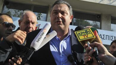 El líder de los nacionalistas Griegos Independientes asegura que apoya a Tsipras