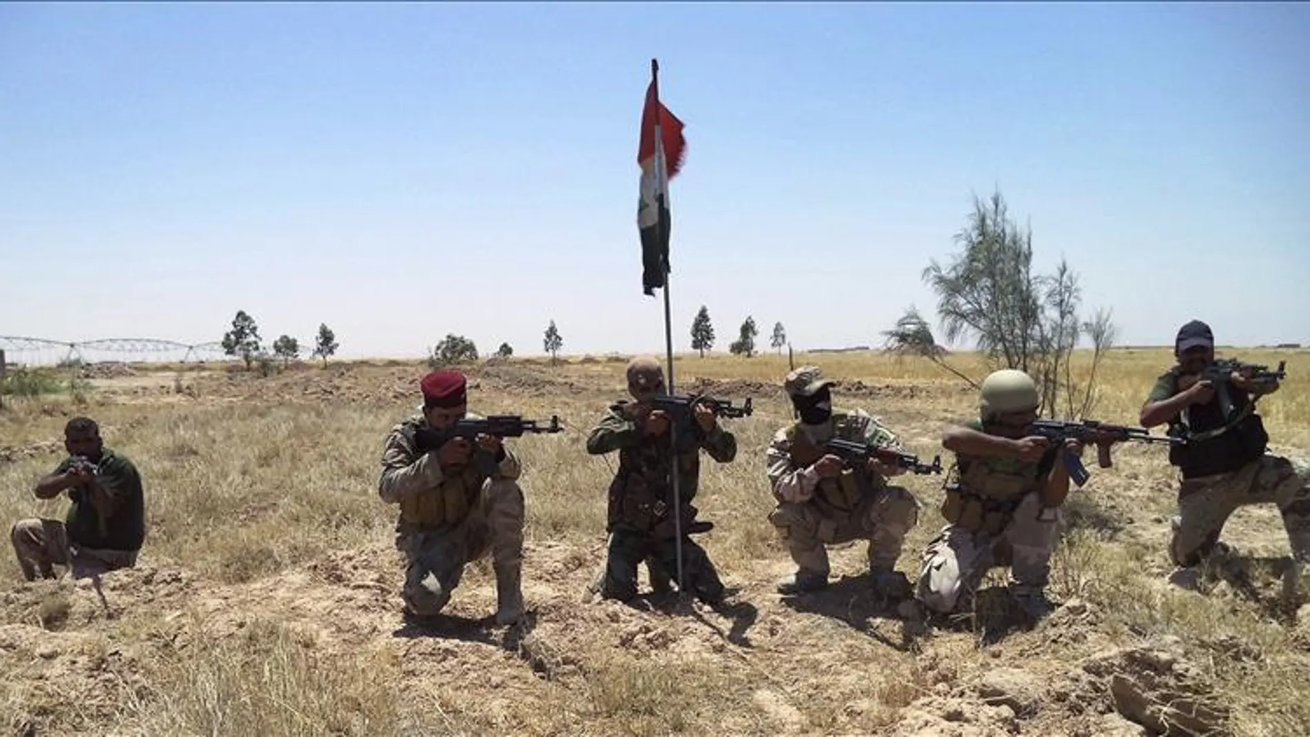 Biyi, en la provincia iraquí de Saladino, al norte de Bagdad. Biyi, en la provincia iraquí de Saladino, al norte de Bagdad.