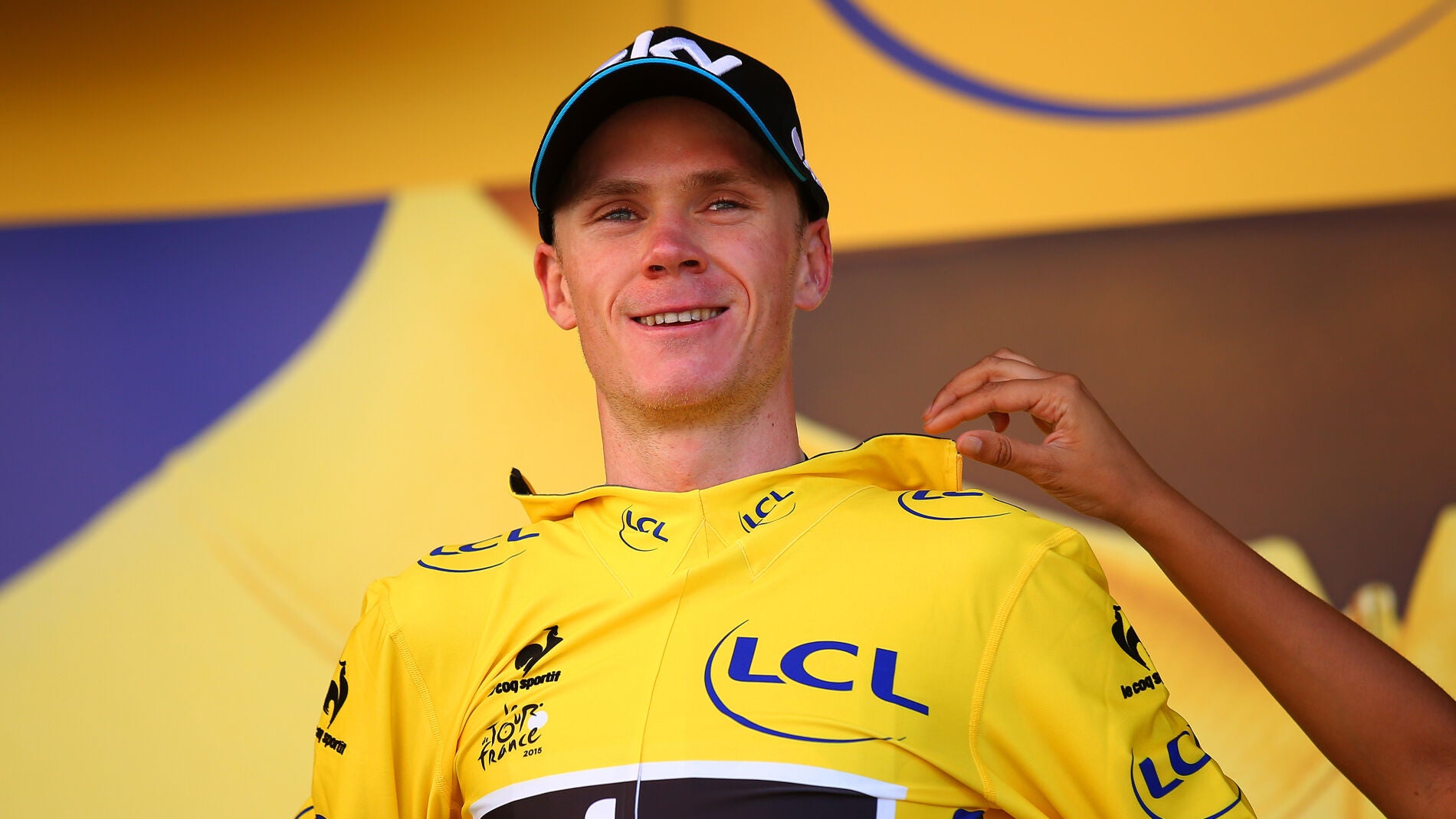 Chris Froome, l&iacute;der del Tour de Francia
